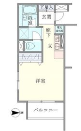 メゾンベール南麻布 113 間取り図