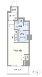 オープンブルーム押上 101 間取り図