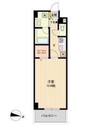 ベルメゾン若林 402 間取り図