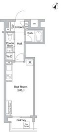 プライムアーバン三軒茶屋 503 間取り図