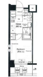 プラウドフラット鶴見Ⅱ 506 間取り図