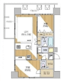 クレア田端プレミアレジデンス 8階 間取り図