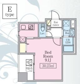アビタシオン創 801 間取り図