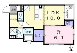 ドミールT馬込 104 間取り図
