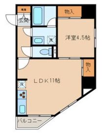 ARTERE東日本橋 302 間取り図