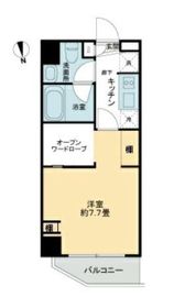 ライオンズフォーシア中野 506 間取り図