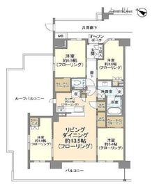 ブリリアシティ石神井台 7階 間取り図