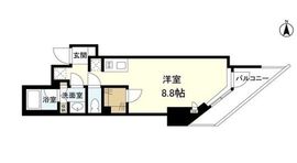スタイリオ旗の台2 302 間取り図