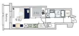 グランデュオ柿の木坂2 (GranDuo Kakinokizaka2) 203 間取り図
