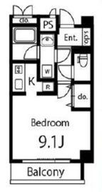 ガーデン杉並方南 220 間取り図