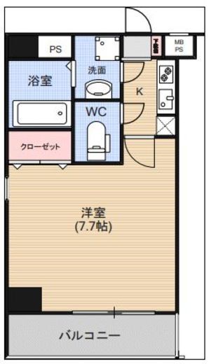 リヴシティ秋葉原 4階 間取り図