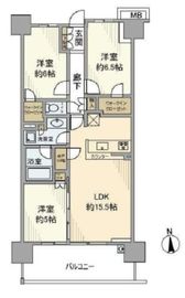 シティテラス板橋蓮根 9階 間取り図