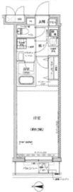 パティーナ武蔵小杉 2階 間取り図