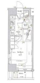 アクサス代々木アジールコート 9階 間取り図