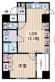 アムス馬喰町 3階 間取り図