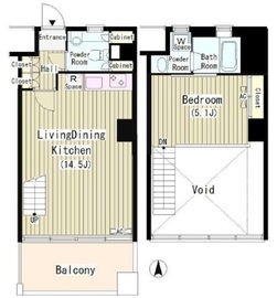 ROKA TERRAZZA （ロカテラーザ） 1514 間取り図