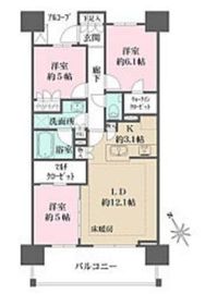 ザ・パークハウス船堀 11階 間取り図