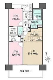 パークホームズ東陽町 四季の庭 11階 間取り図