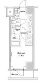 ザ・パークハビオ中野富士見町ガーデン 704 間取り図