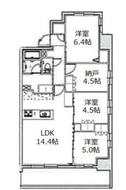 アーバンパーク立石 304 間取り図