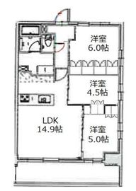 アーバンパーク立石 904 間取り図