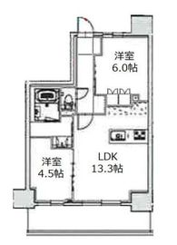 アーバンパーク立石 1303 間取り図