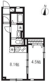 エルファーロ大岡山Ⅱ 201 間取り図