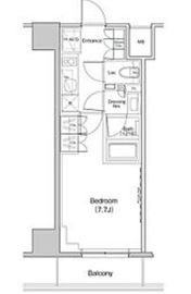 ザ・パークハビオ中野富士見町ガーデン 205 間取り図