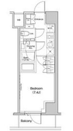 ザ・パークハビオ中野富士見町ガーデン 609 間取り図