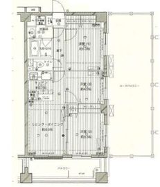 コスモリード西馬込 903 間取り図