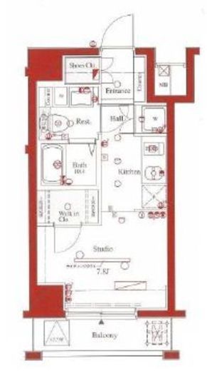 アーバイル三軒茶屋 3階 間取り図