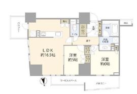 プラウドタワー木場公園 11階 間取り図