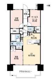 シティテラス品川イースト 14階 間取り図