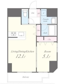 Hus de sucre (フース ドゥ シュクレ) 302 間取り図
