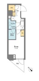 グランカーサ東中野 803 間取り図