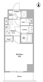 テラス王子 303 間取り図
