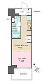 ウエリスアーバン水天宮前 1134 間取り図