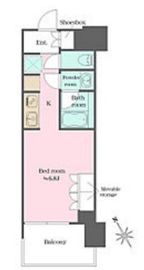 ウエリスアーバン水天宮前 327 間取り図