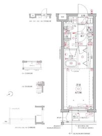 クレイシアIDZ祐天寺Ⅱ 2階 間取り図
