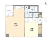 レジデンス白金高輪 101 間取り図