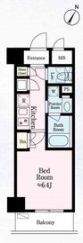 リージア西新宿 502 間取り図