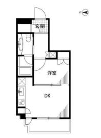 THEパームス三田 5階 間取り図