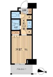 エコロジー東陽町 1204 間取り図