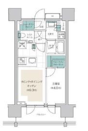 ピアース渋谷ウエスト 3階 間取り図