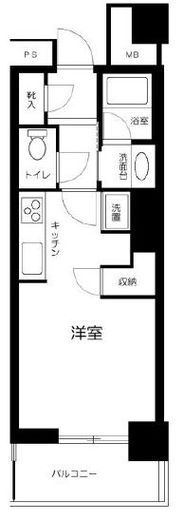 中目黒アリーナ 10階 間取り図