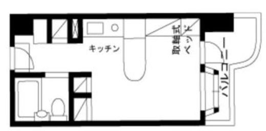 インペリアル南麻布コート＆サテライト 2階 間取り図