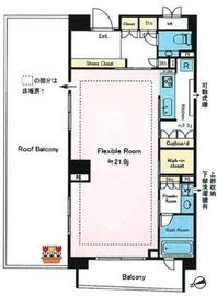 小田急コアロード六本木フロンテ 3階 間取り図