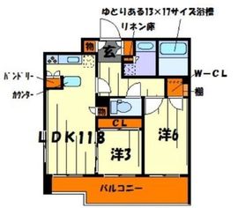サンクタス浅草レジデンス 9階 間取り図