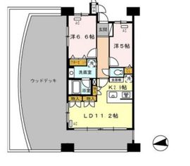 ロイヤルパークス西新井 1301 間取り図