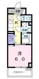 ロワン・セレスト 203 間取り図